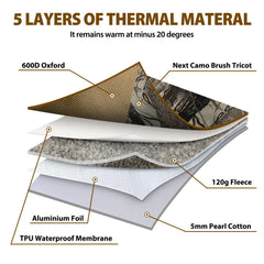 Hunthor insulated boot covers waterproof upper highlighting water resistance in wet conditions