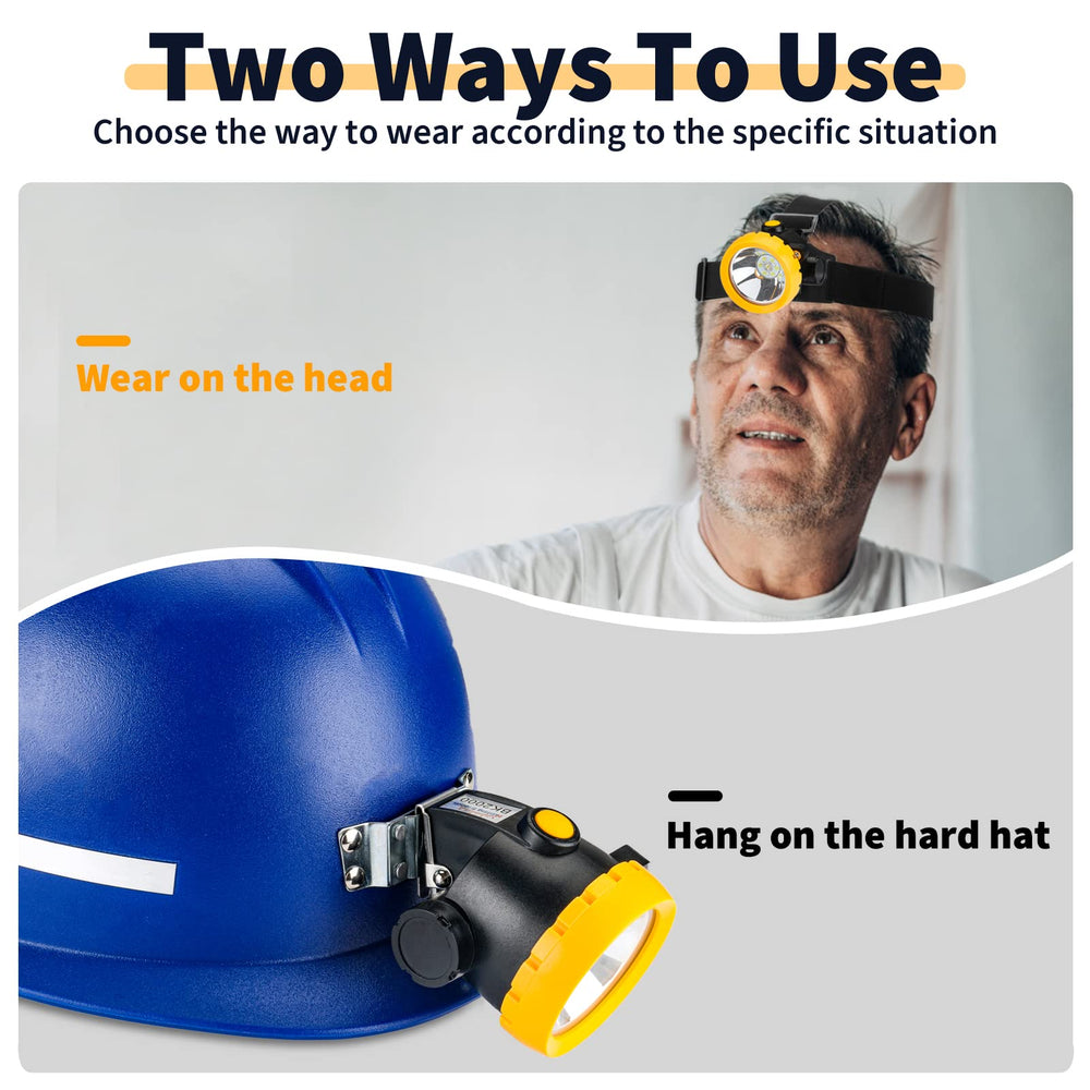 Hunting Friends explosion-proof IP68 headlamp built for rugged sites and outdoors.