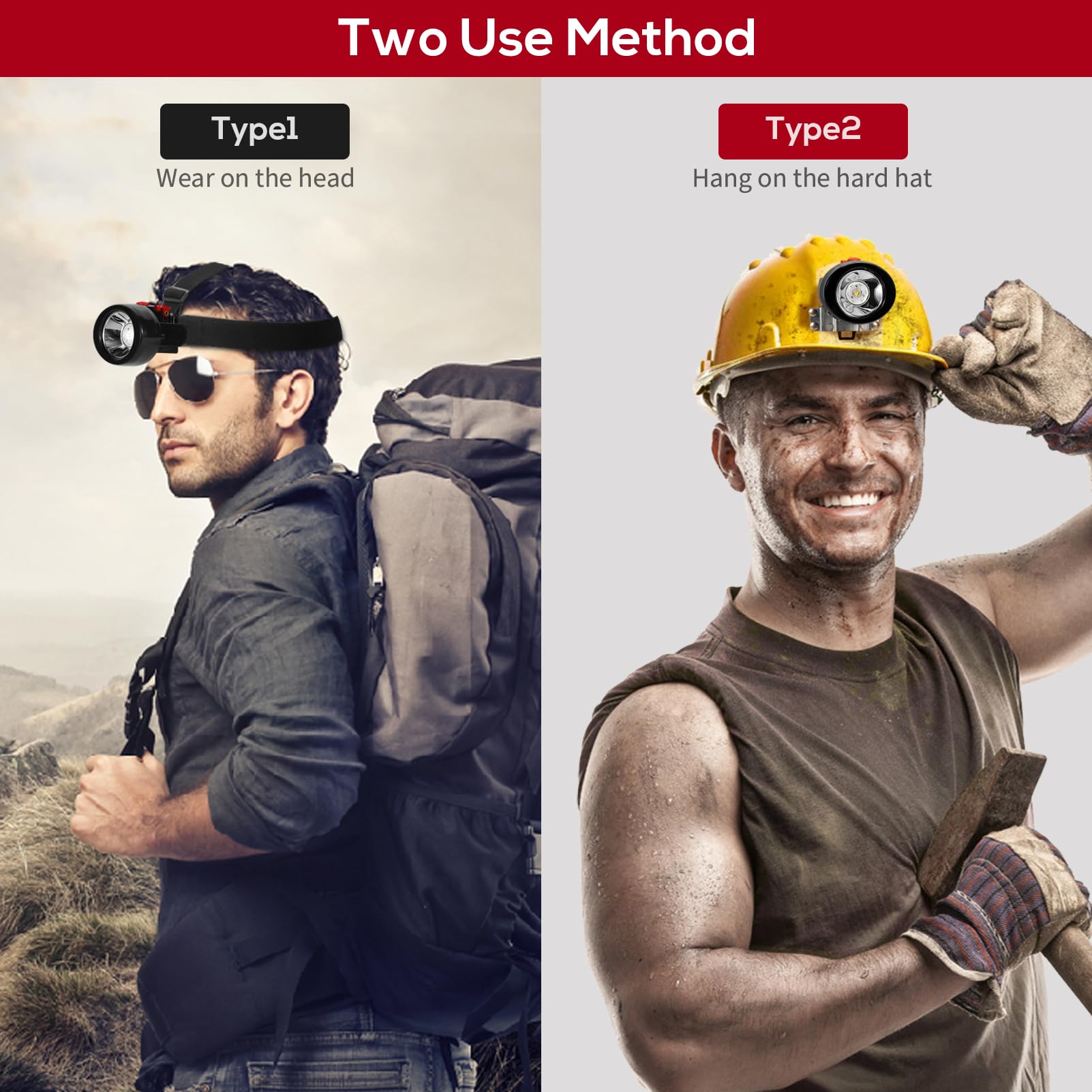 Hunting Friends explosion-proof miner lamp safety testing image highlights rugged reliability