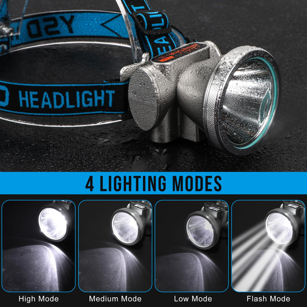 Hunting Friends headlamp offers four lighting modes for precise visibility across activities.