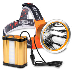 Hunting Friends headlamp balanced design for comfortable all-night wear.