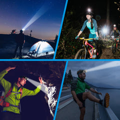 Hunting Friends headlamp USB-C rechargeable battery keeps you powered through late-night expeditions.