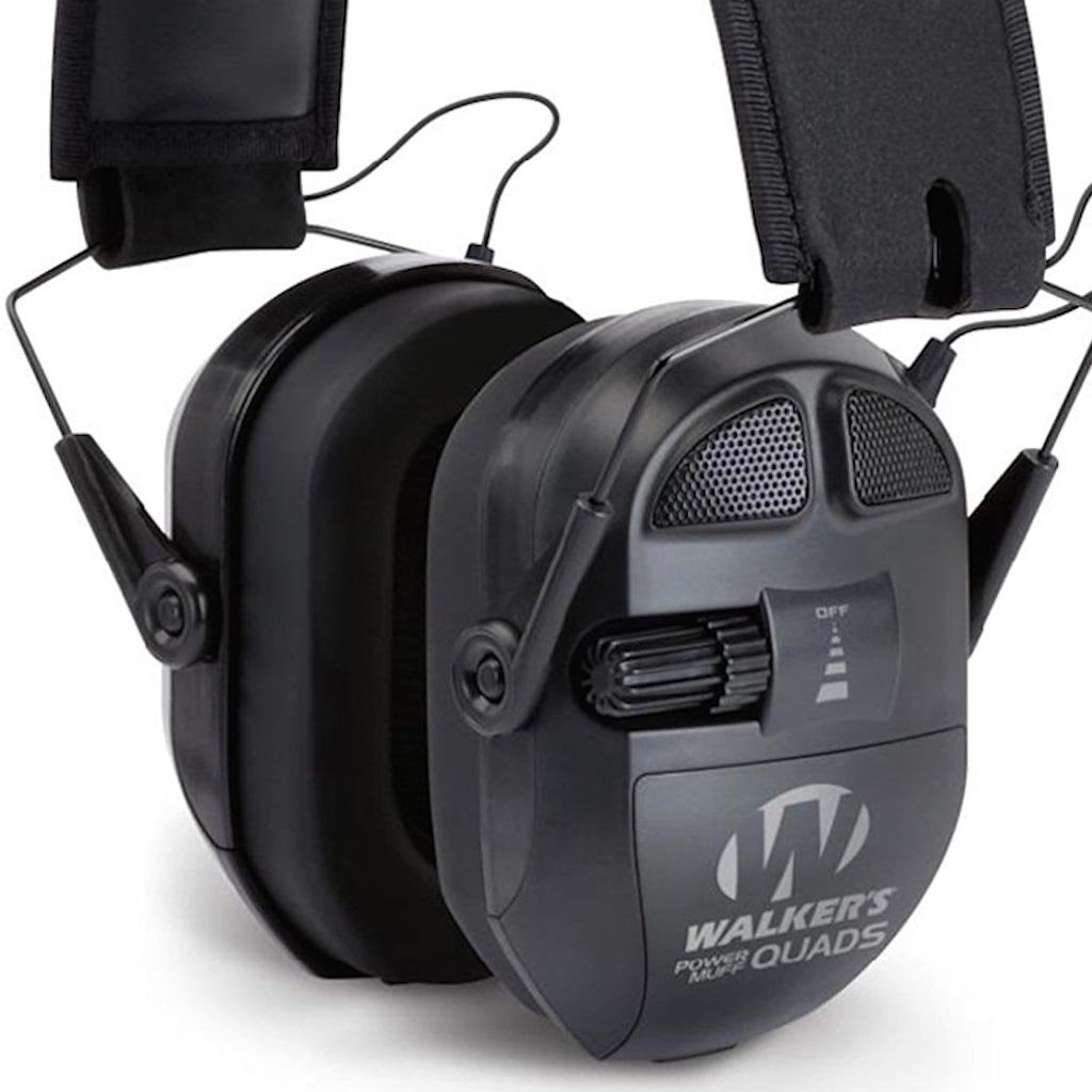 Earmuffs with Sound Activated Compression and accessible controls