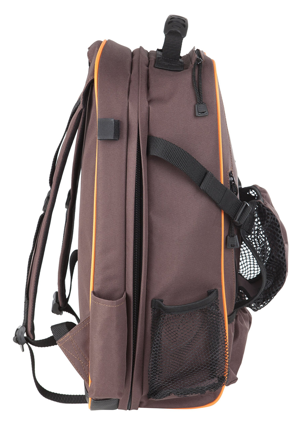 Huntley Equestrian Deluxe Backpack glove storage keeps small items tidy.