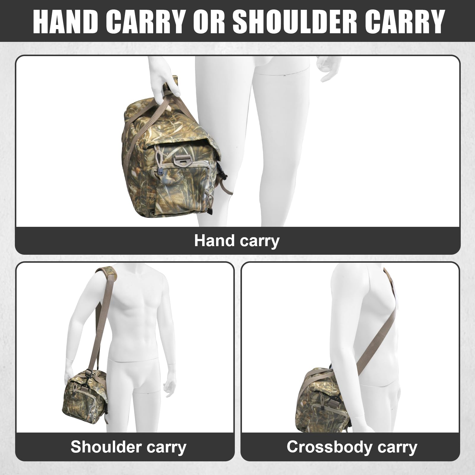HUNTPAL shell holders and versatile pockets for gear organization.