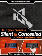 Hunt Quiet power bank in use powers jacket and charges devices.