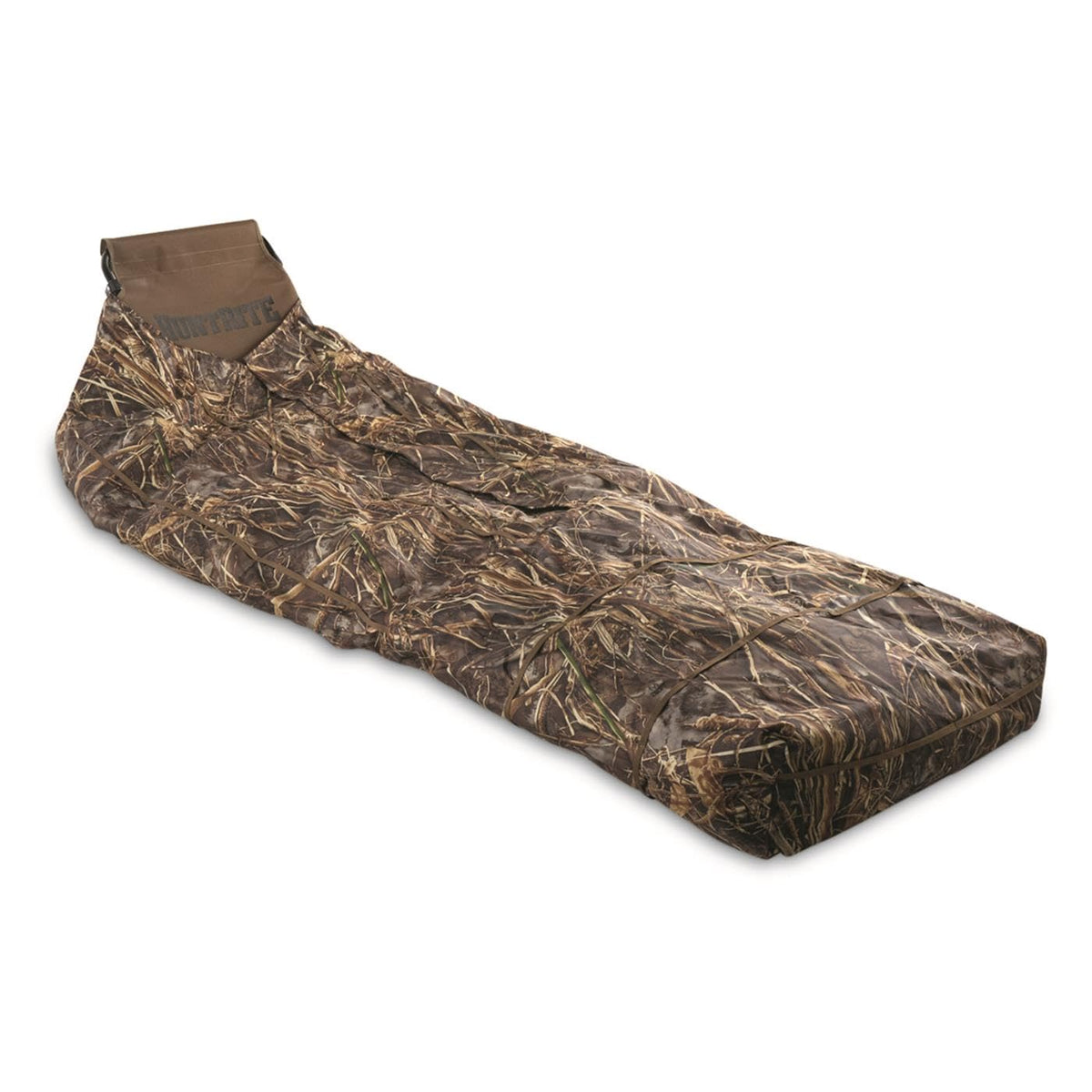 HUNTRITE RT Max-7 layout blind conceals you in wetlands for stealthy duck hunts