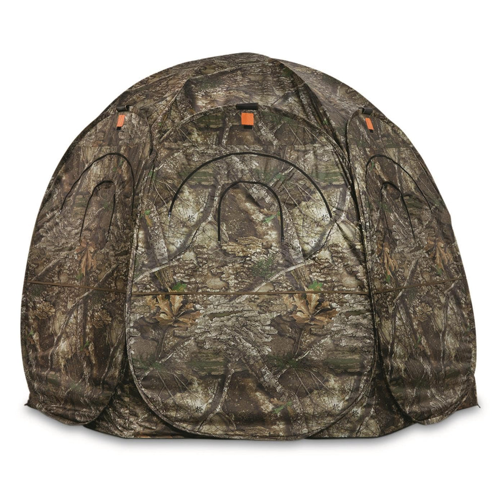 HUNTRITE Super Magnum front view with expansive field of view for deer and turkey hunting