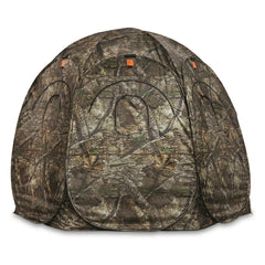 HUNTRITE Super Magnum front view with expansive field of view for deer and turkey hunting