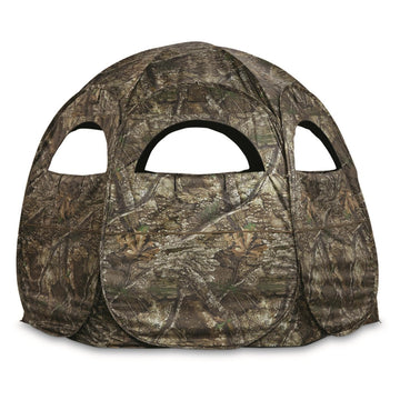 HUNTRITE Super Magnum side windows enable multiple-angle shooting during hunts