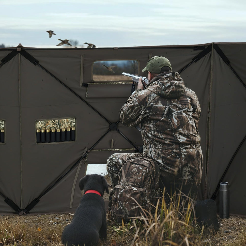 HUNTSEN hunting blind included carry bag for portable hunting