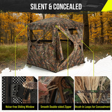 HUNTSEN portable carrying bag for easy transport between hunts.