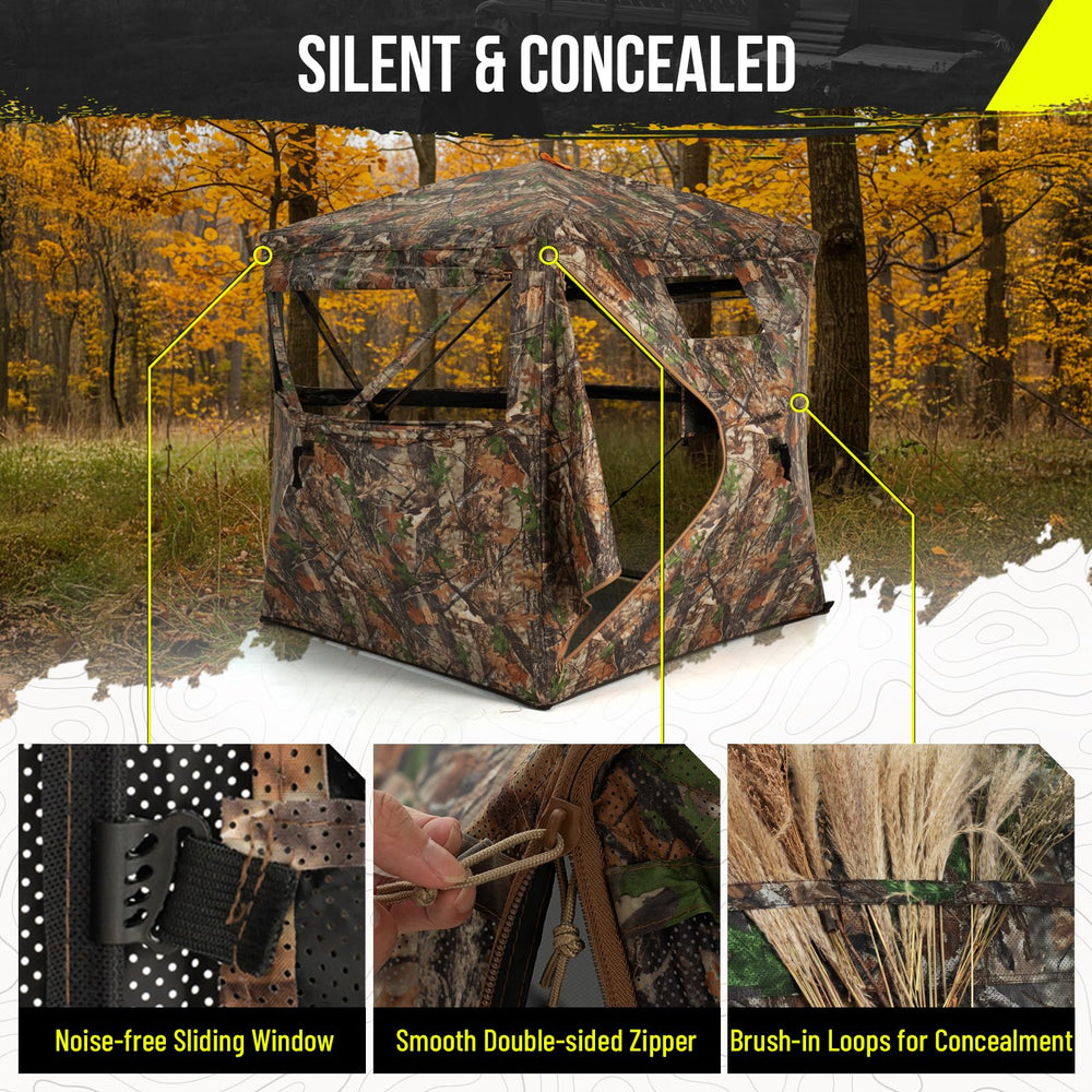 HUNTSEN portable carrying bag for easy transport between hunts.