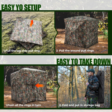 HUNTSEN silent-sliding windows keep you concealed