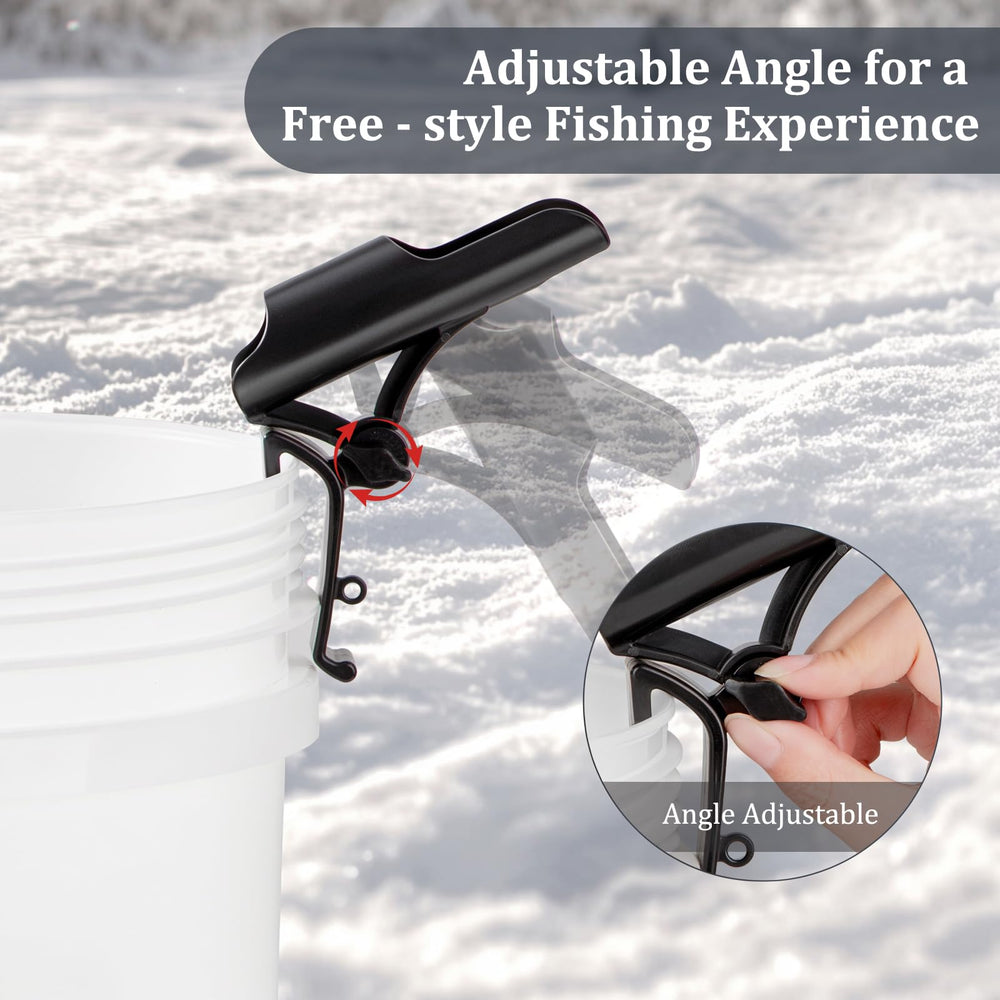 Adjustable 4-inch angle for precise rod positioning.