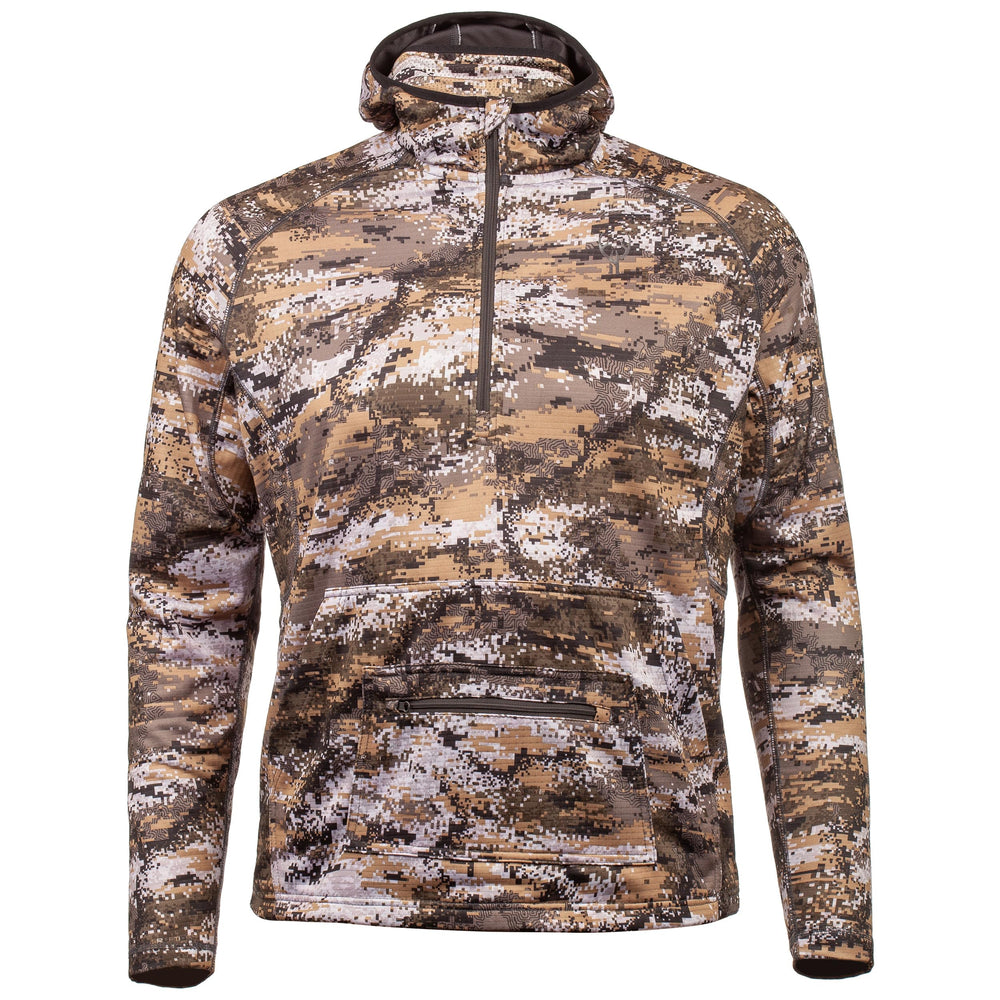 Huntworth Shelton Disruption Camo in forest backdrop highlighting field blend.