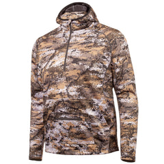 Huntworth Shelton pocket detail with roomy kangaroo pocket and secure storage.