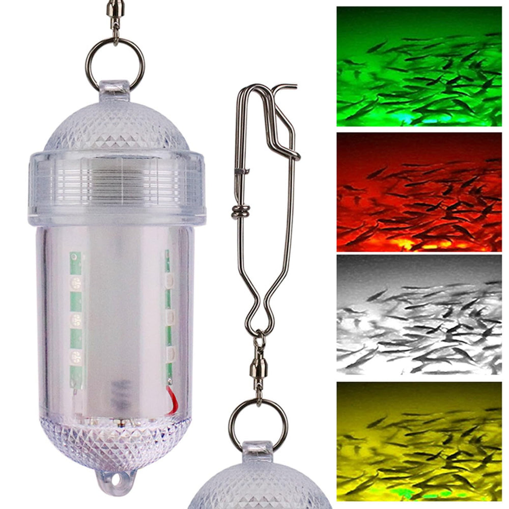 Green color option LED lure light for boats