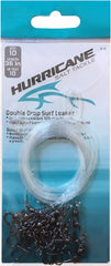 Hurricane Surf Fishing Leader Bundle 20lb double drop, suited for stronger surf conditions.
