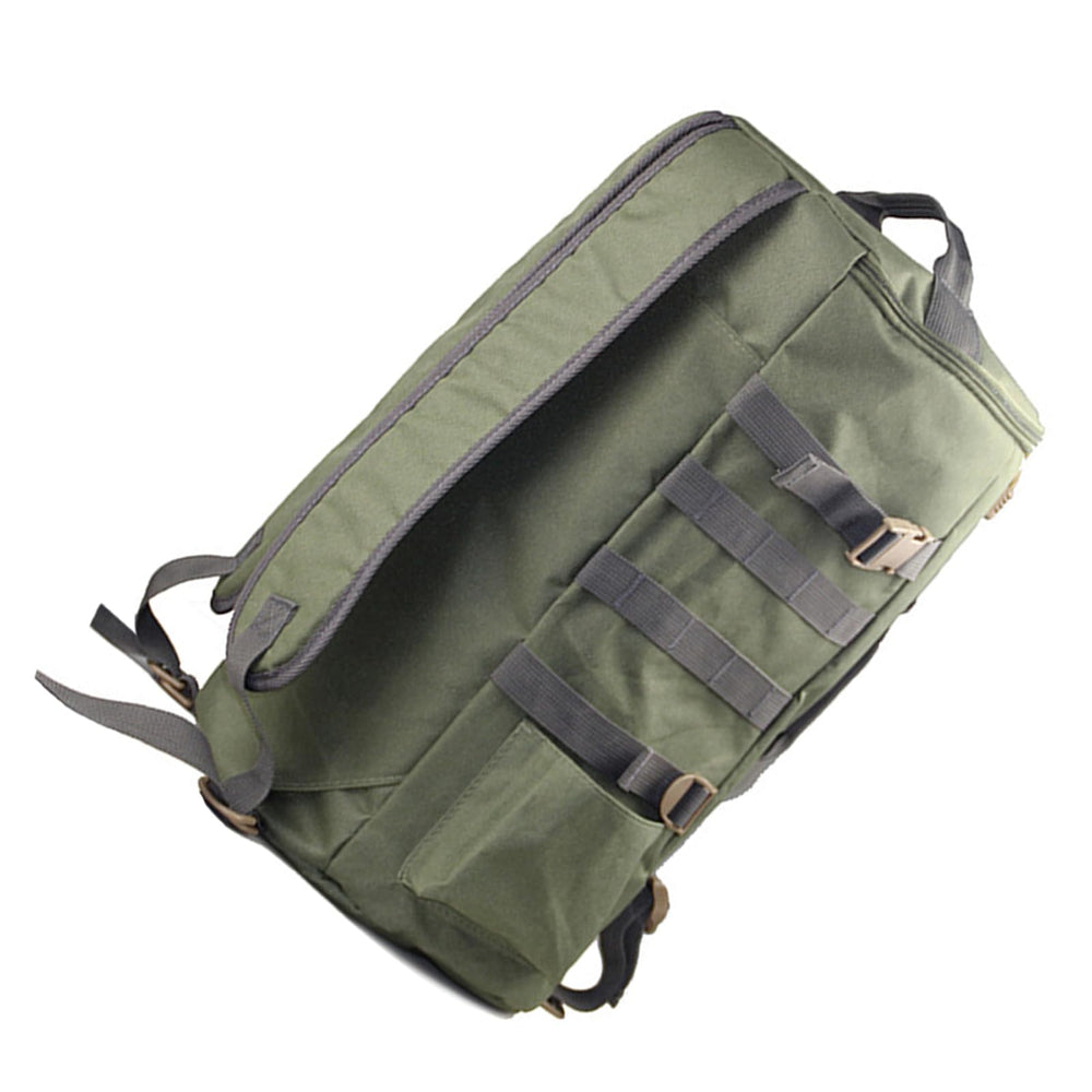HurRise compression straps stabilize gear on rough terrain.