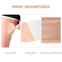 HURRISE thigh friction pad self-adhesive back demonstrates strong adhesion for daily wear