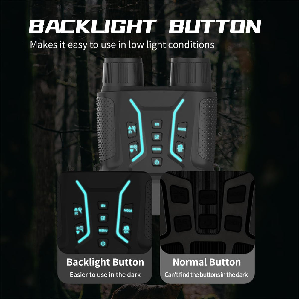 HURYSIN night vision goggles versatile tool for wildlife watching, camping, security, and rescue tasks.