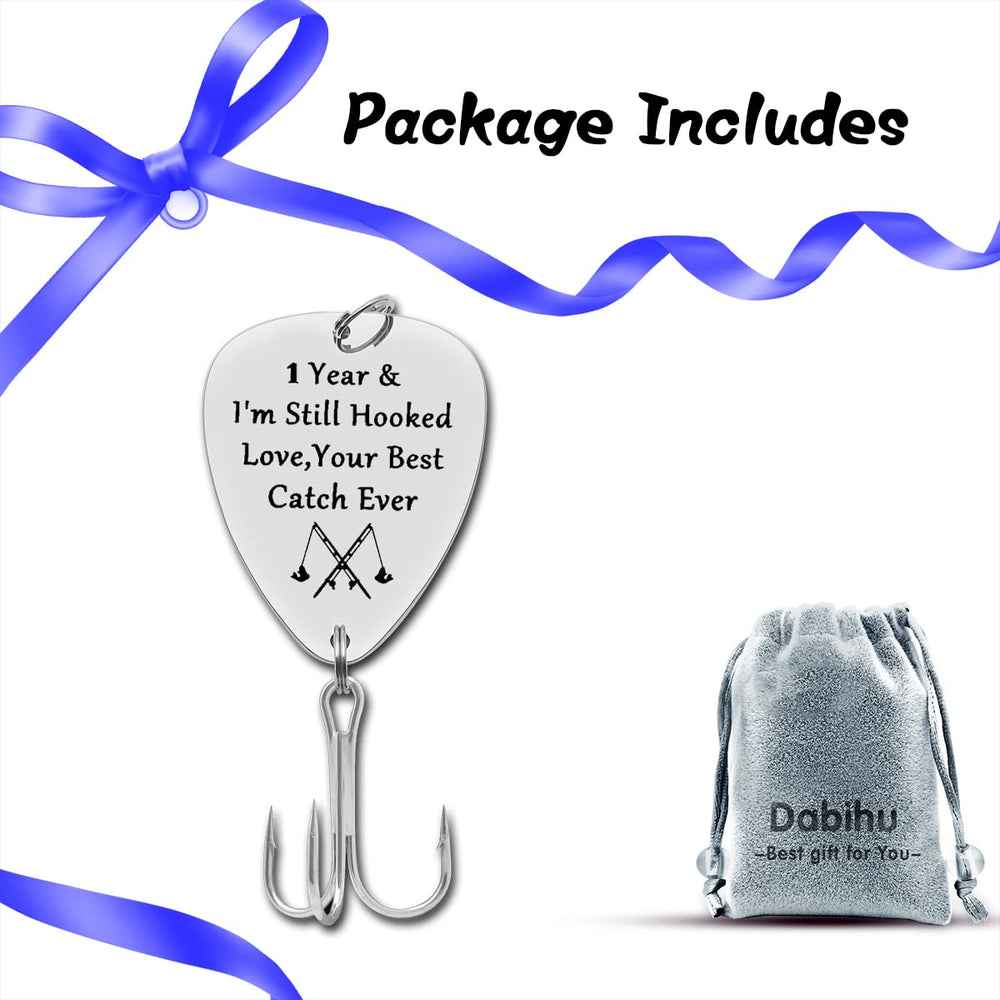 Gift for husband or boyfriend - fishing hook