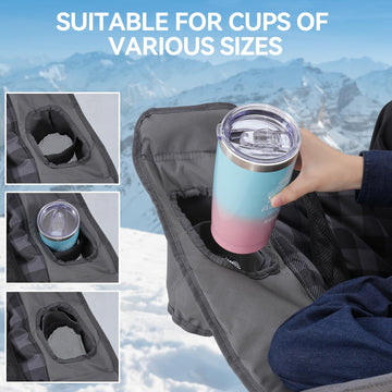Huskfirm carry bag with foldable chair for easy transport
