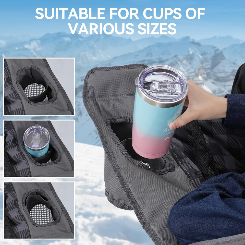 Huskfirm carry bag with foldable chair for easy transport