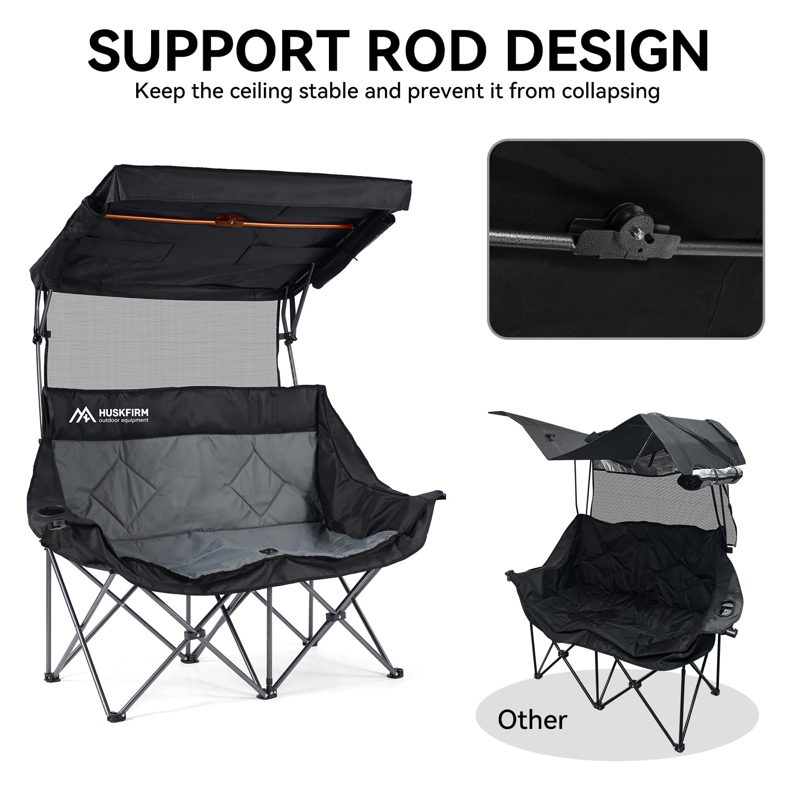 Huskfirm foldable carry bag enables easy transport and storage