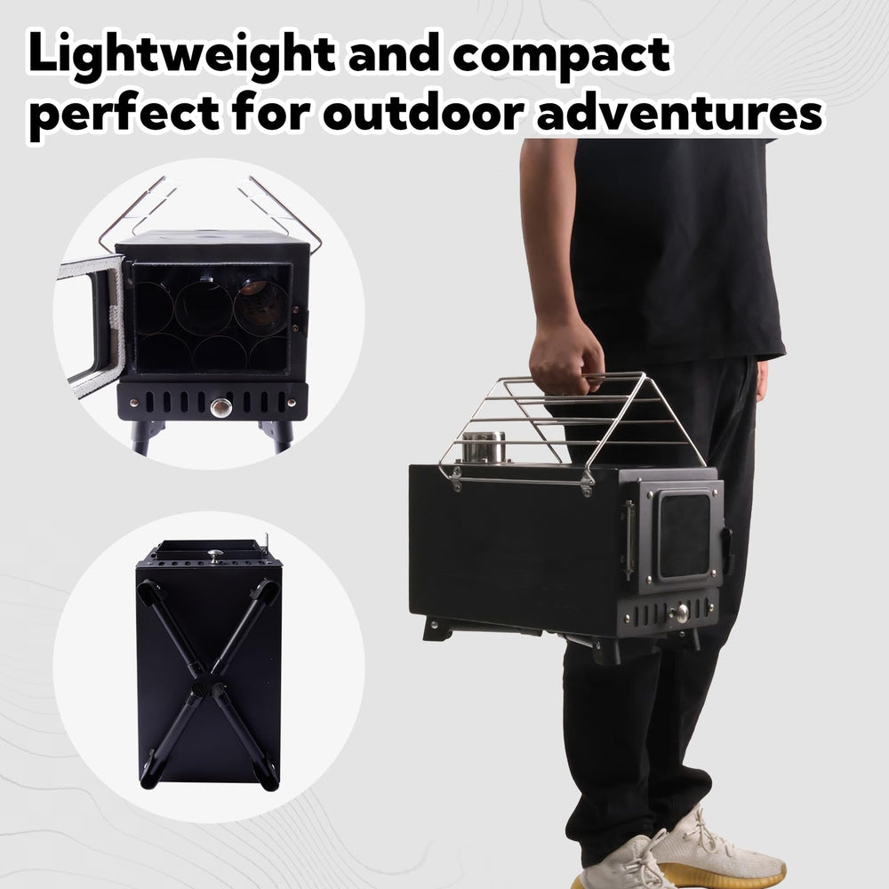 Huskfirm spark arrestor dome top preventing stray sparks during cooking