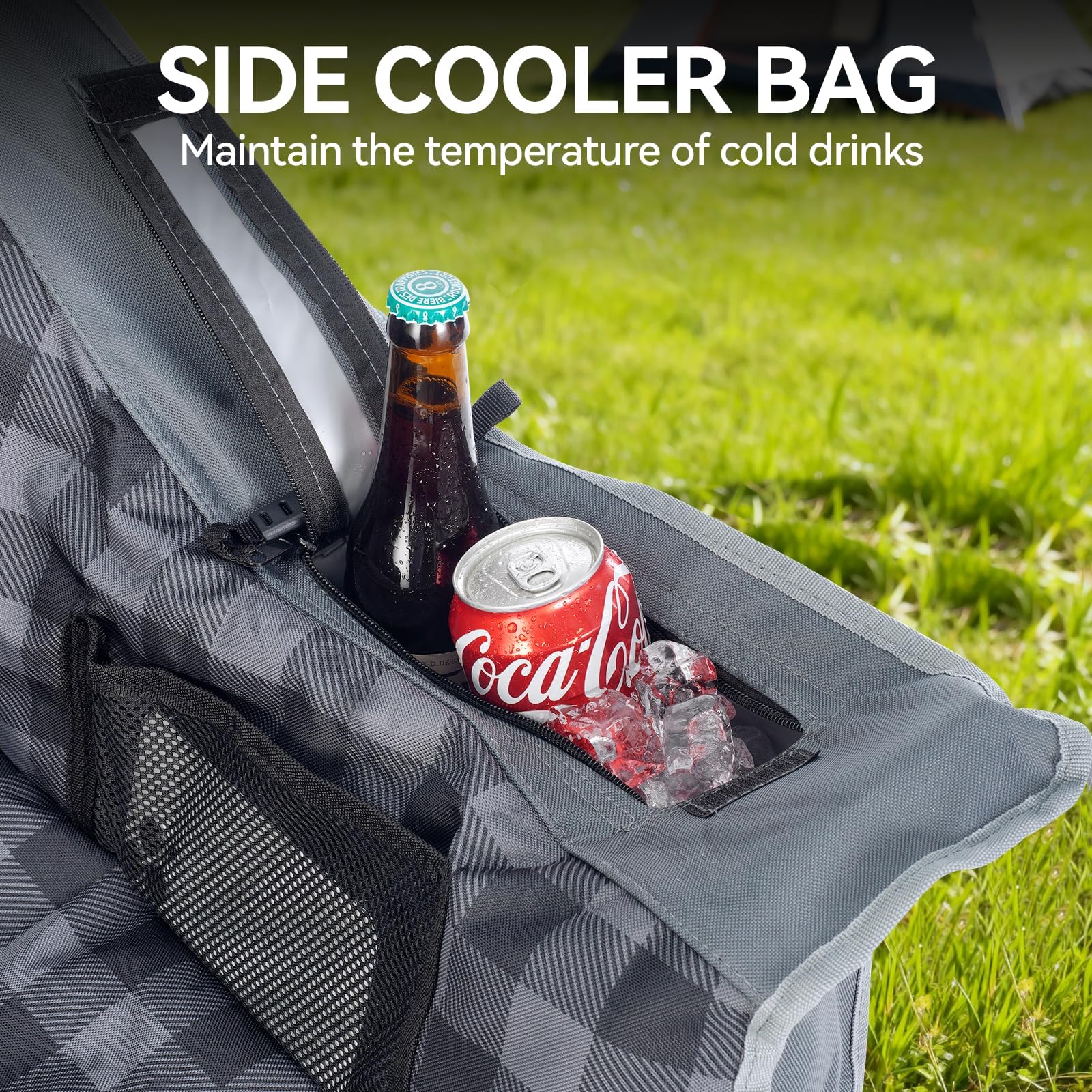 Huskfirm two-pack camping chair set suits bulky outdoor seating needs.