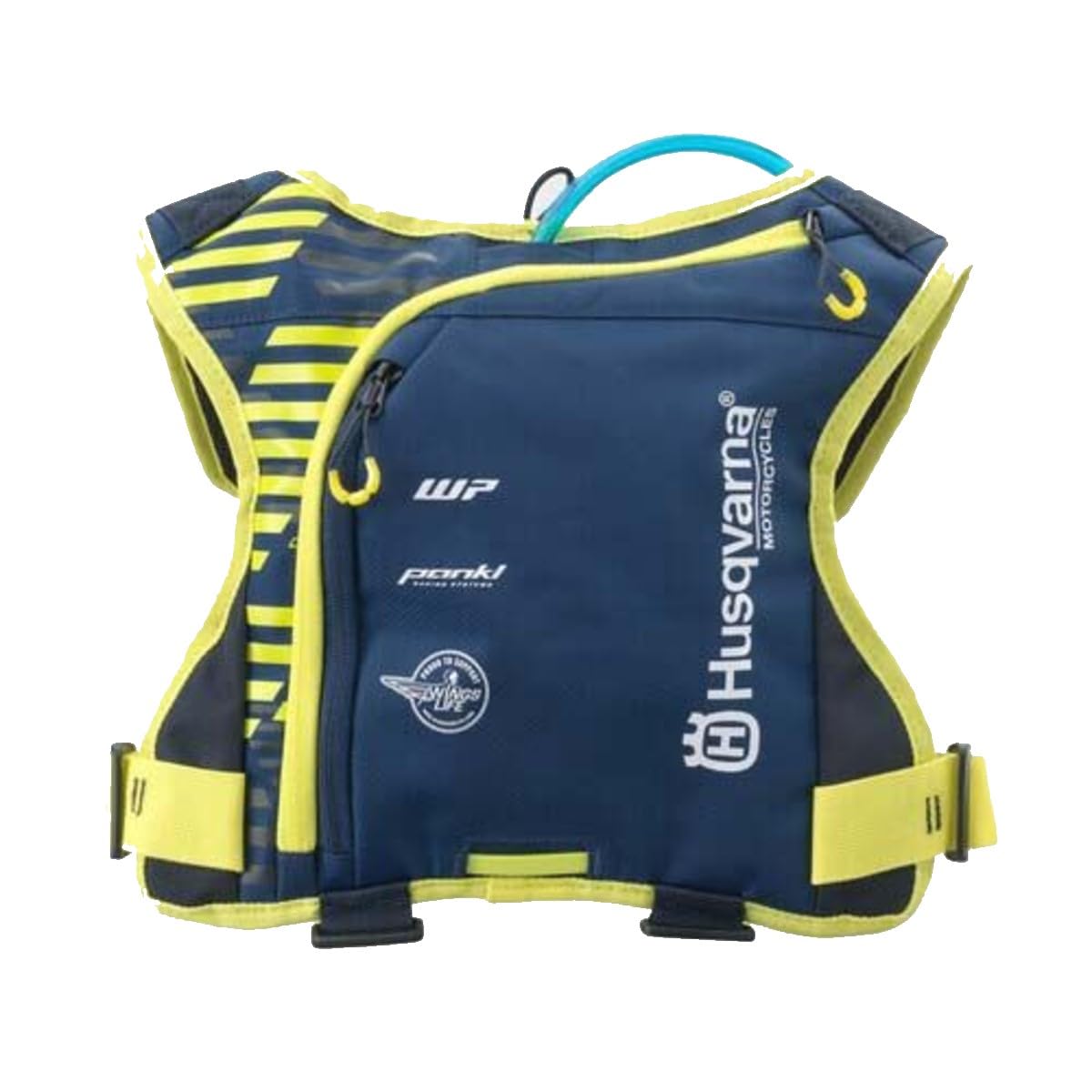 Husqvarna Erzberg hydration pack front view ideal for on-the-go hydration during rides