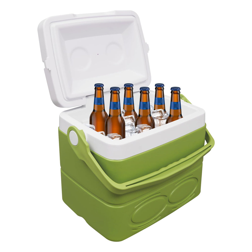 HUYSCVUI multi-use outdoor cooler suited for camping and picnics