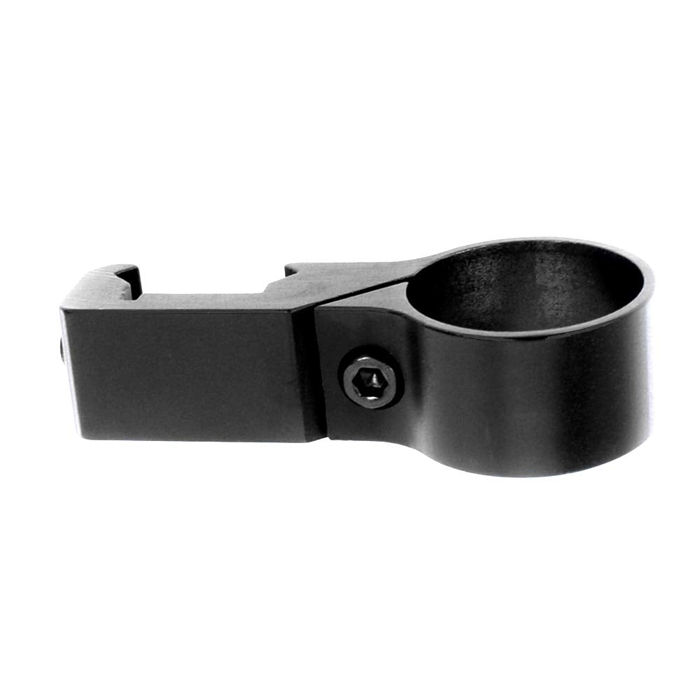 HWZ aluminum side mount keeps weight at 35g for portable use.