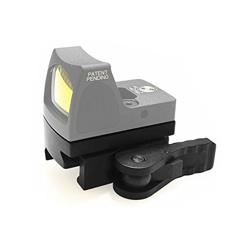 HWZ black sight mount in package with clean finish for field use