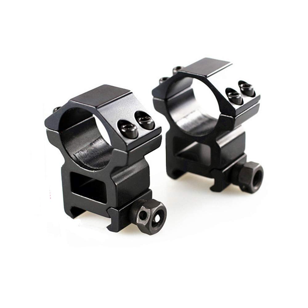 HWZ dovetail scope mount ring on Picatinny rail secures a precise 1-inch scope