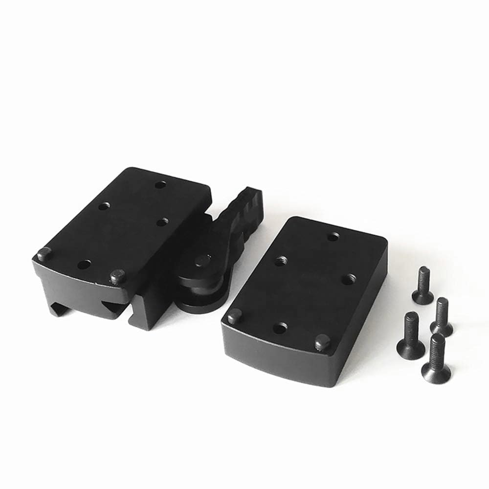 HWZ mini sight scope mount with QD riser elevates RM red-dot sights for better alignment