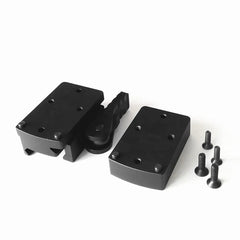 HWZ mini sight scope mount with QD riser elevates RM red-dot sights for better alignment