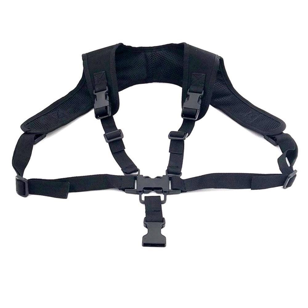 HWZ P90 shoulder belt side view highlights rugged 1000D nylon durability