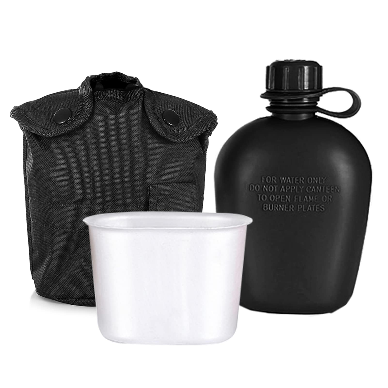 HXBER canteen kit with aluminum cup and cover for outdoor camping
