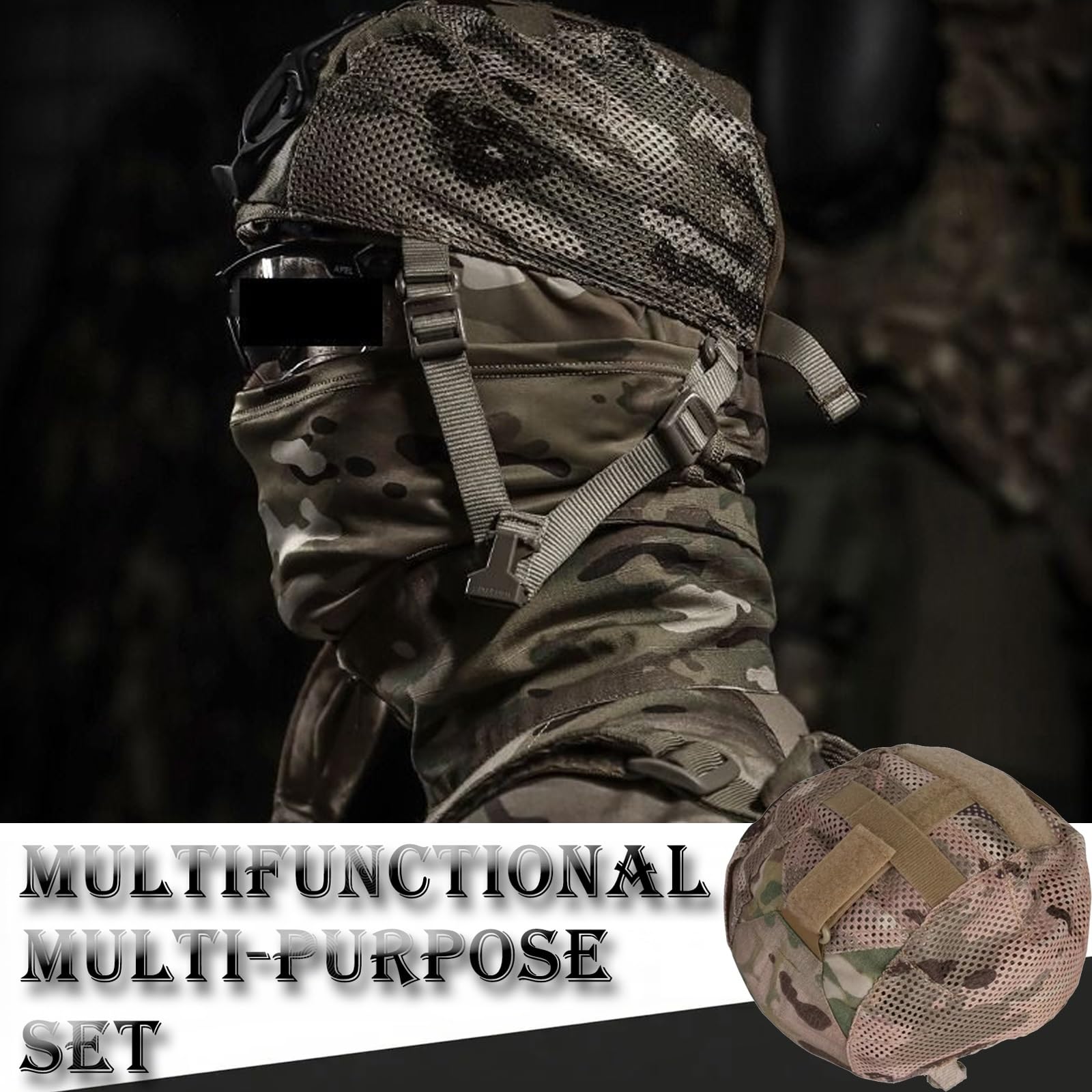 HXCSYC cap folds compactly for pocket storage when NVG is not needed.