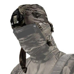 HXCSYC multifunctional camouflage cap with NVG compatibility for field use.