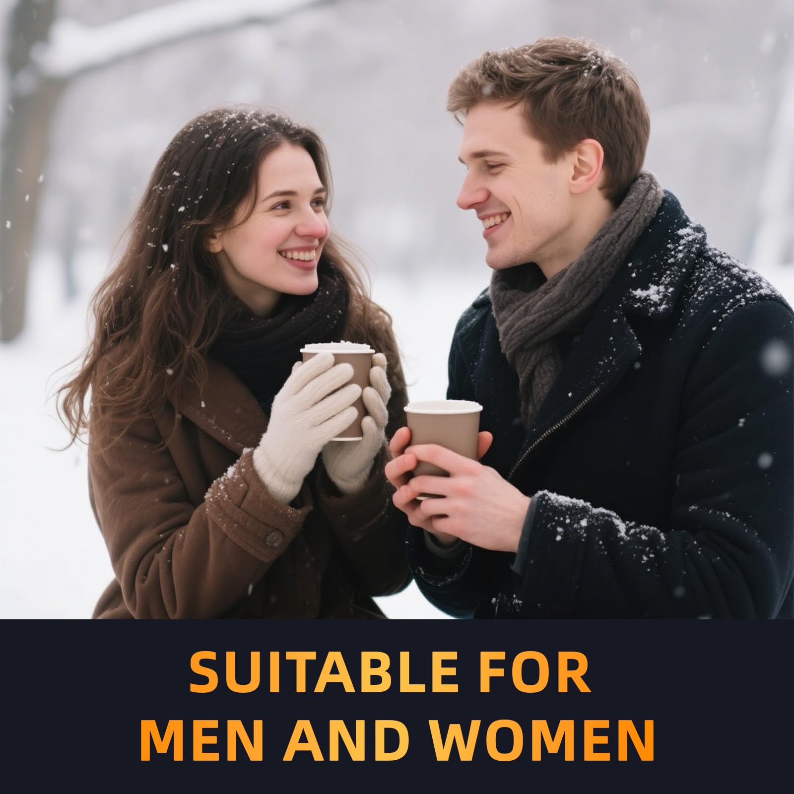 HXERY heated socks durable-knit construction promises lasting warmth and comfort.