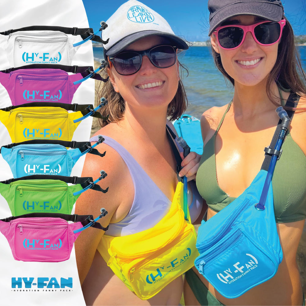 HY-FAN 17oz BPA-free bladder for reliable hydration