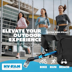 HY-FAN Kenai crossbody with water-repellent fabric protects belongings in the elements