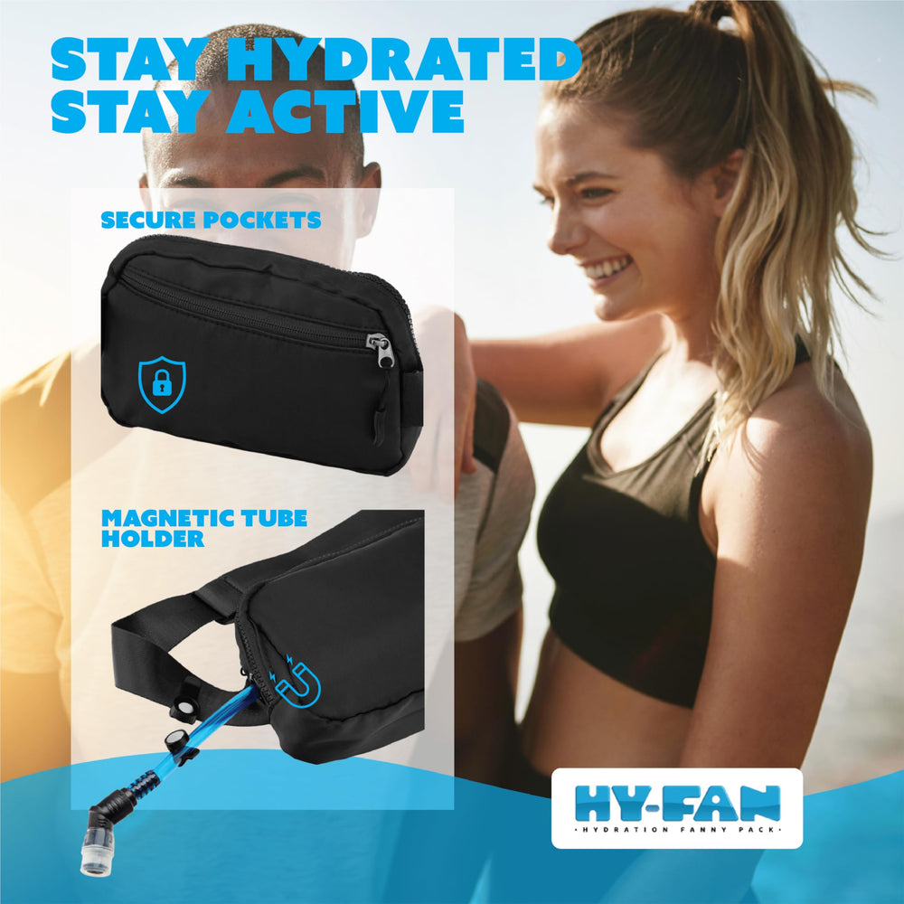 HY-FAN magnetic tube holder enables one-handed water access
