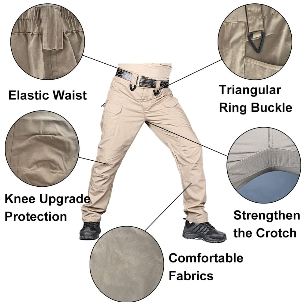 HYCOPROT knee design emphasizes reinforced protection and durability.