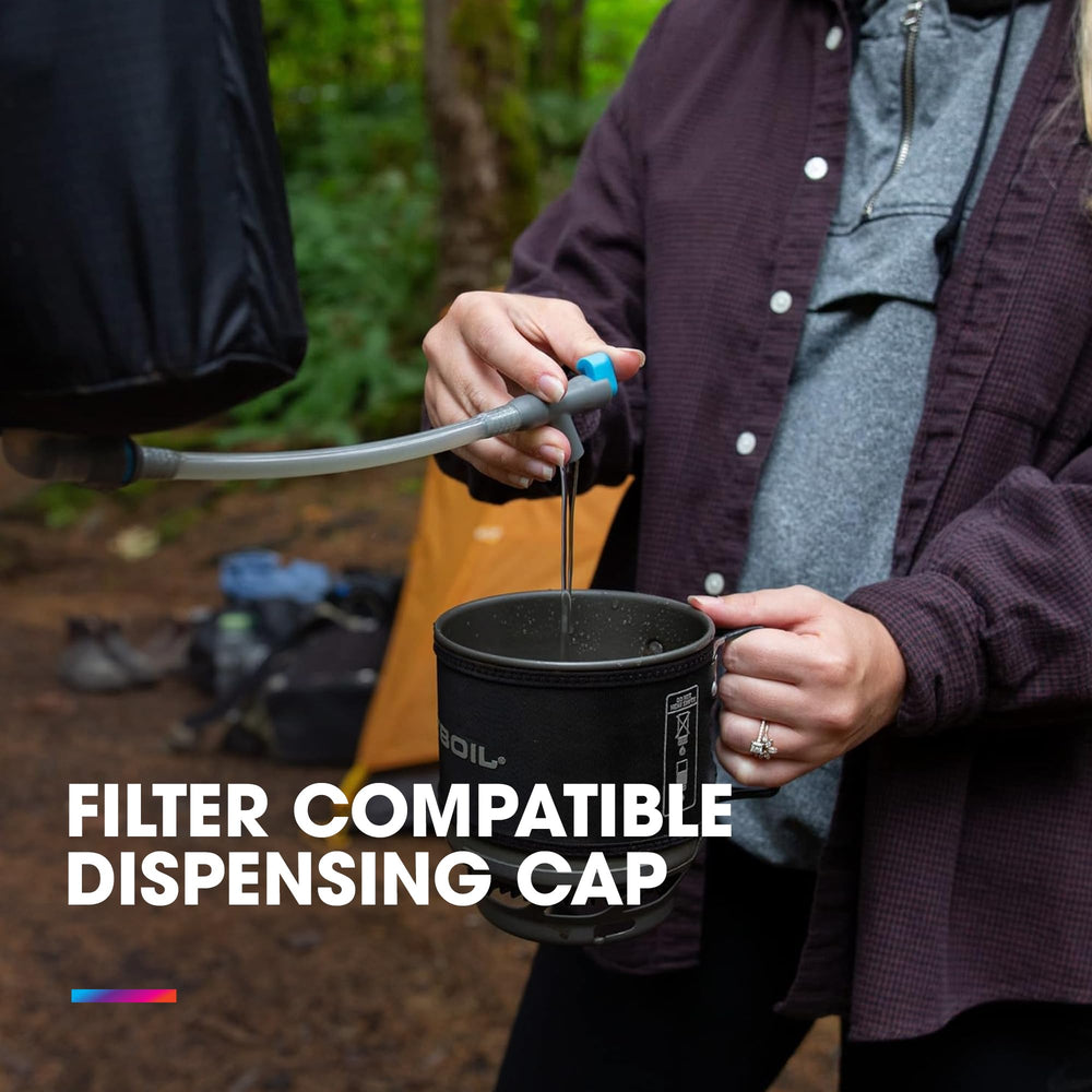 Pioneer 28 mm filter adapter enables backcountry water filtration
