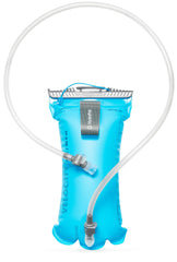 HydraPak Velocity 1.5L reservoir viewed from top for vest compatibility and slim hydration.